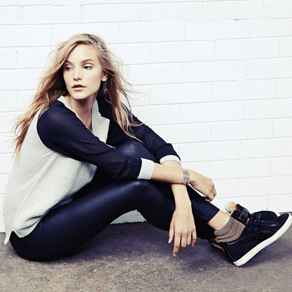 Sheer Sleeve Sweater