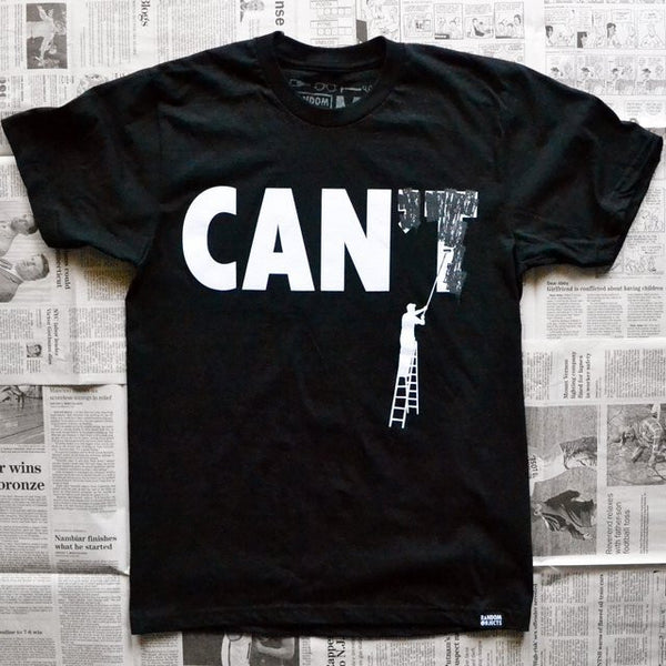 Can or Can't Tee by Random Objects